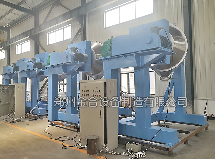 臥式混合機客戶驗收過程